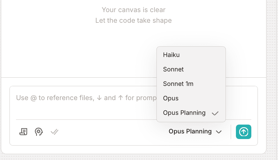 You can choose from any of the active Anthropic models